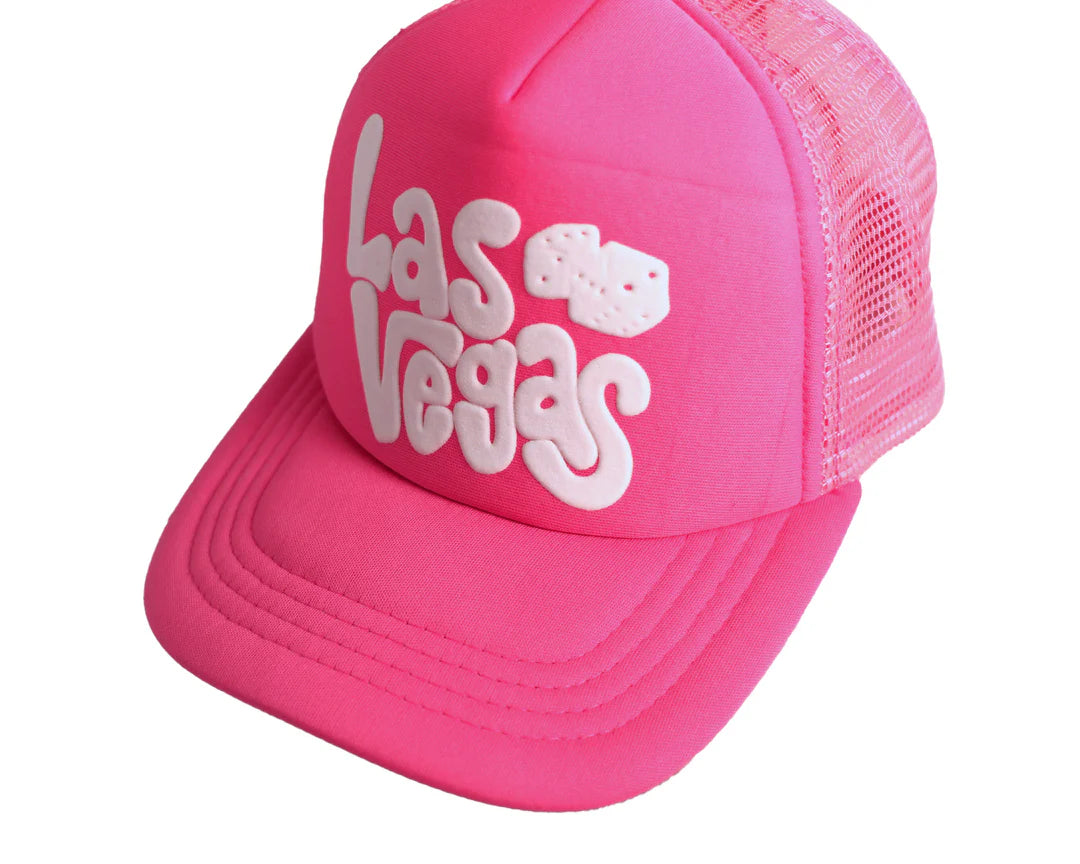 Las Vegas Puff Print Foam Trucker Hats (Adult & Kids)