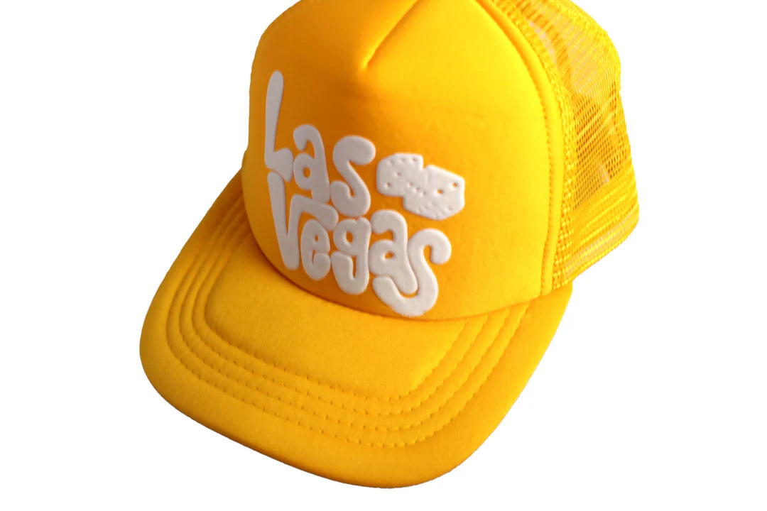 Las Vegas Puff Print Foam Trucker Hats (Adult & Kids)