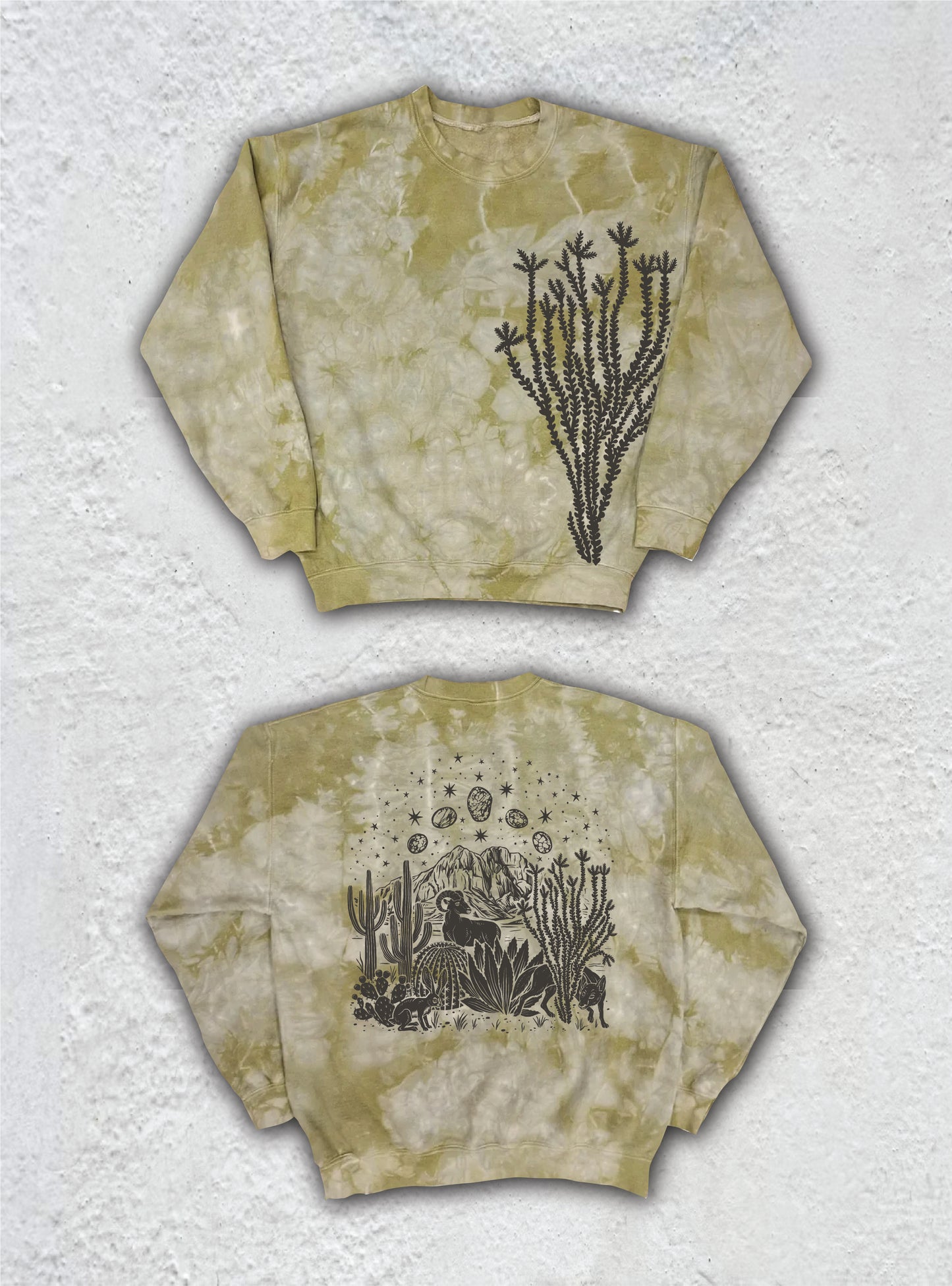 Ocotillo Desert-Scape Crewneck