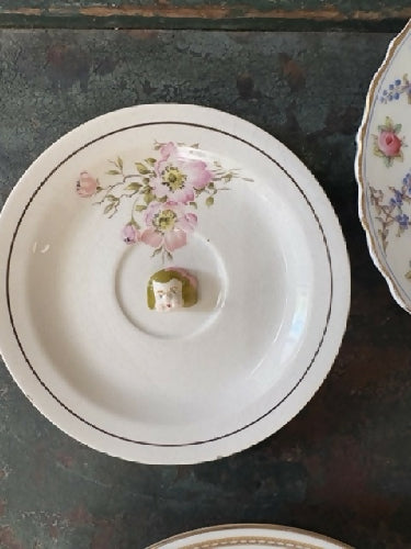 Trinket dish/tray/vintage/ figurines/handmade