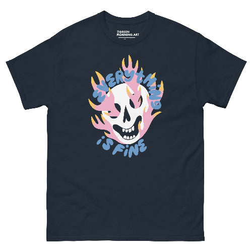 unisex-classic-tee-navy-front-68543f4de3c8b