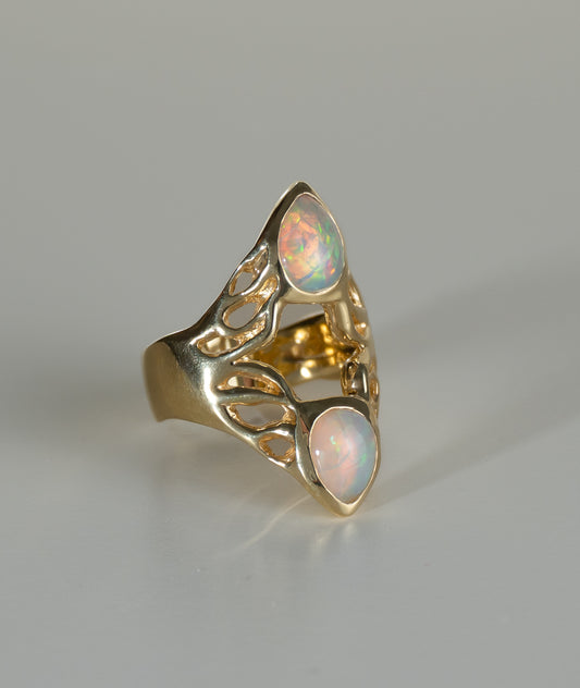 Opal Double Vision Ring