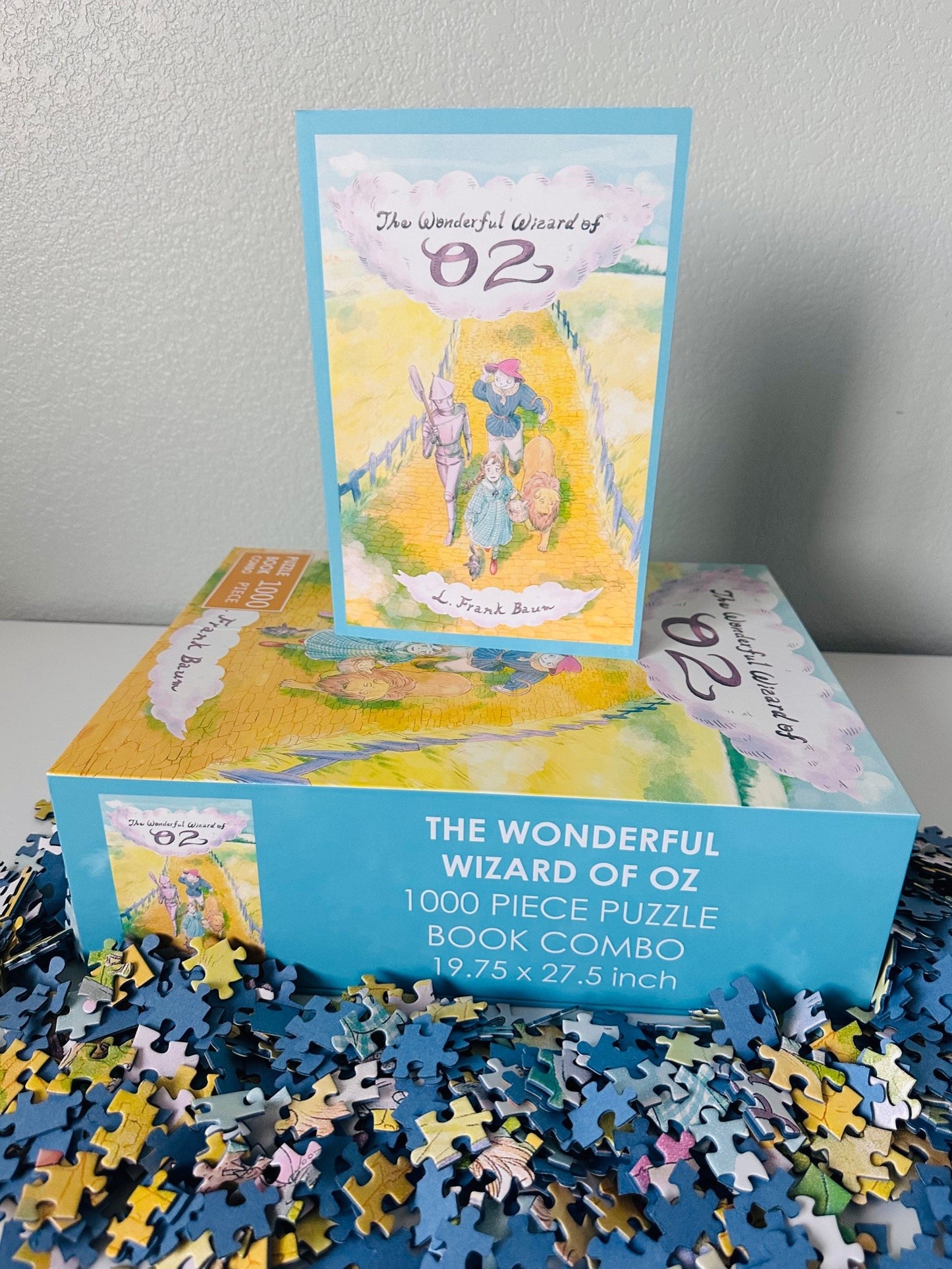 The Wonderful Wizard of Oz 1000 piece jigsaw puzzle book combo