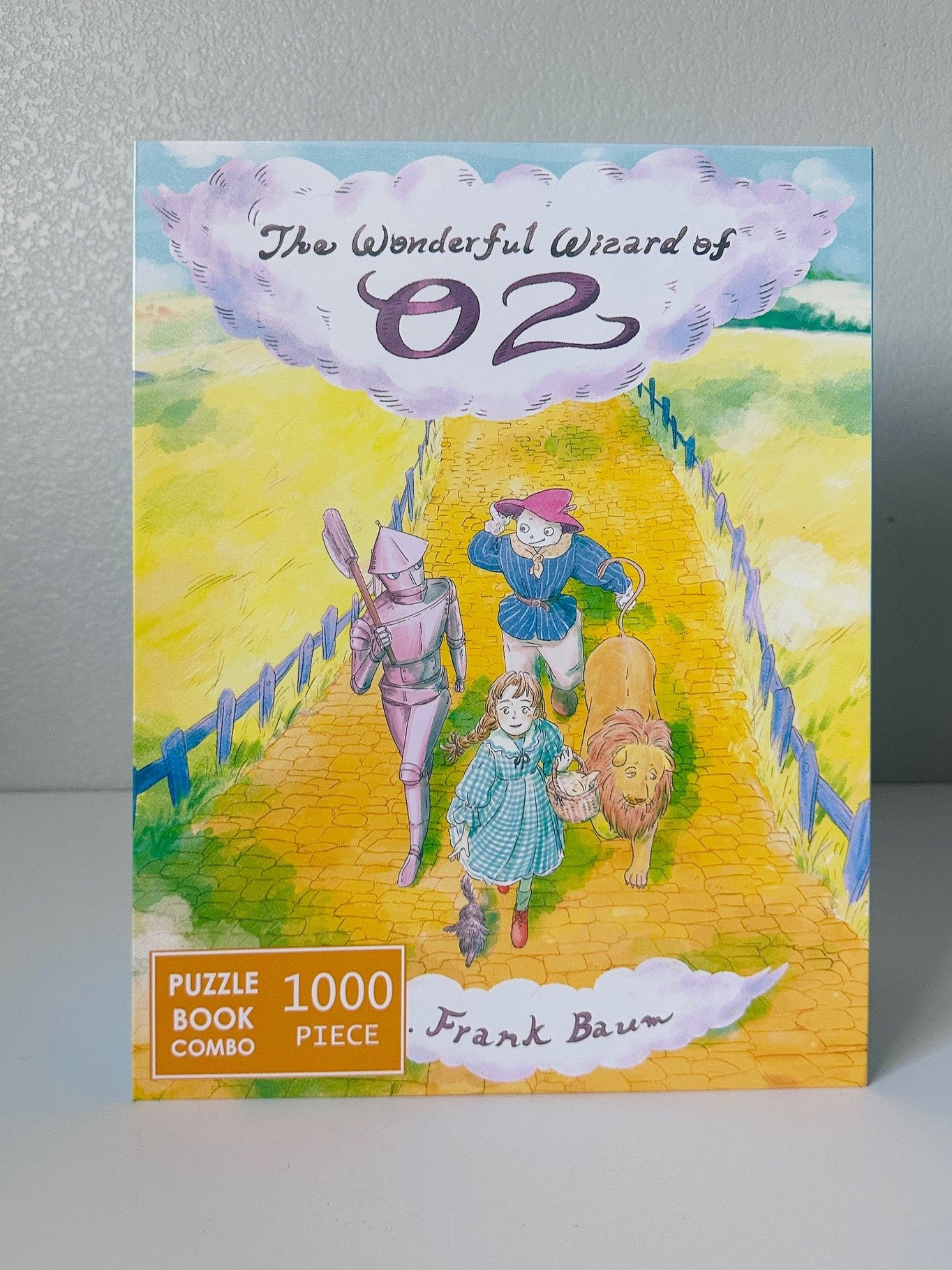 The Wonderful Wizard of Oz 1000 piece jigsaw puzzle book combo
