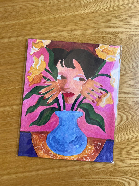 "Through the Vase" Art Print