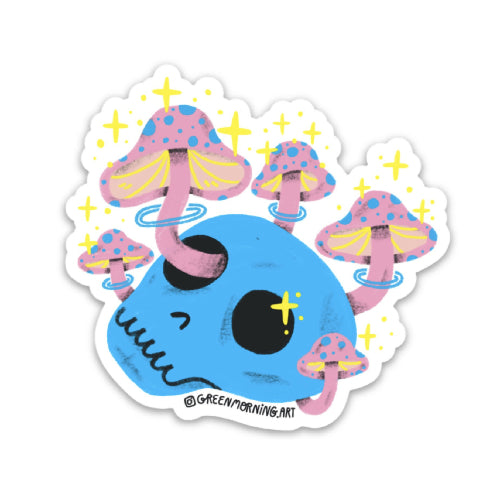 Skull Sticker