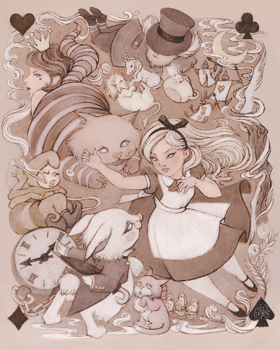 Alice in Wonderland by Sze Jones ©