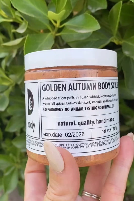 Golden Autumn Body Scrub