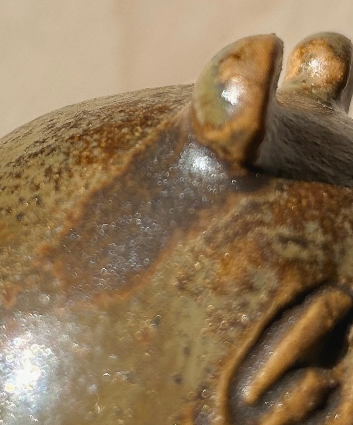 Open Mouth Bear Cone Incense Burner