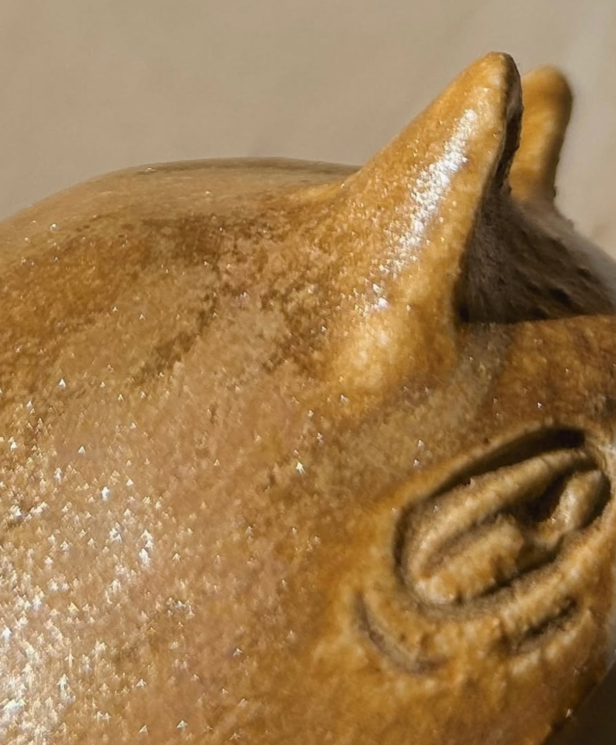 Open Mouth Cat Cone Incense Burner