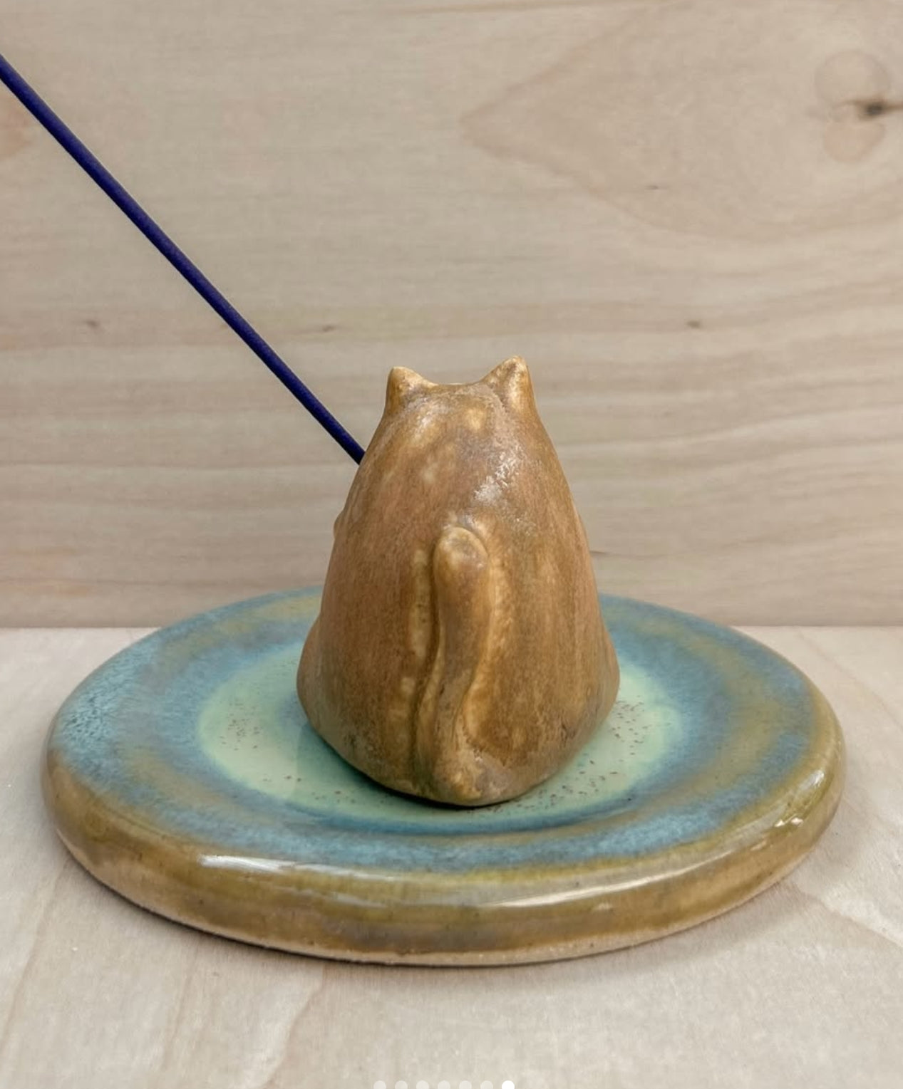 Cat Stick Incense Holder