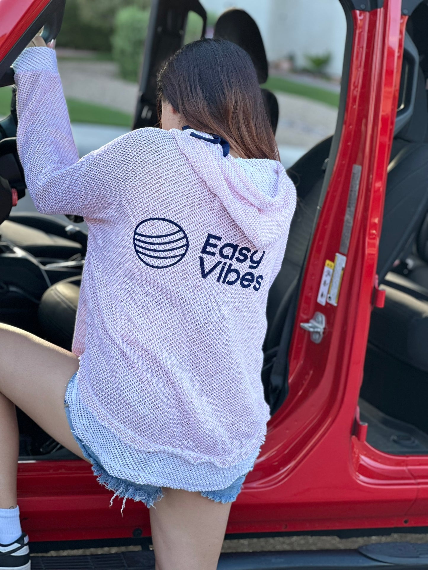 Slouchy Knit Baja Hoodie