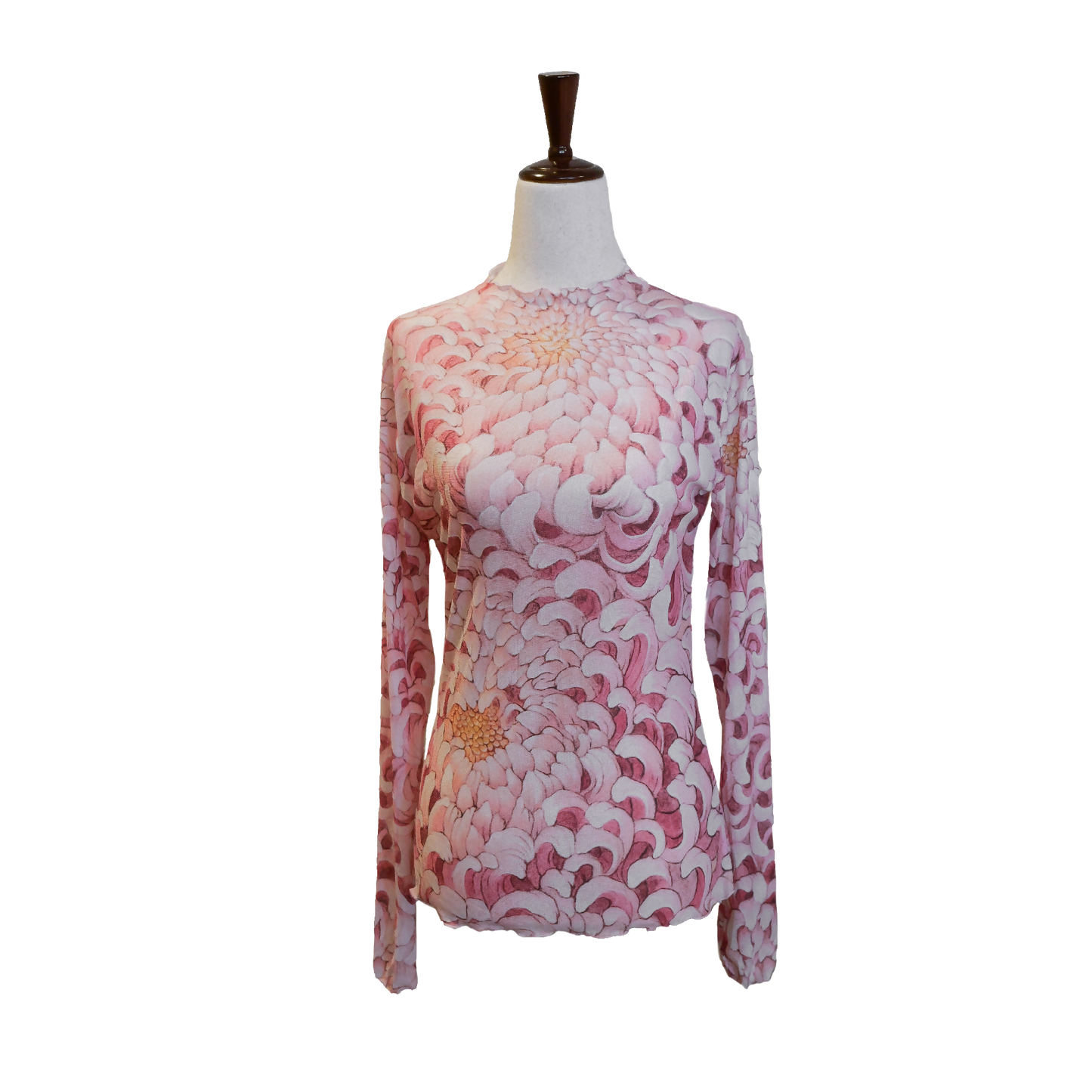Chrysanthemum - Artist Edition Sheer Blouse