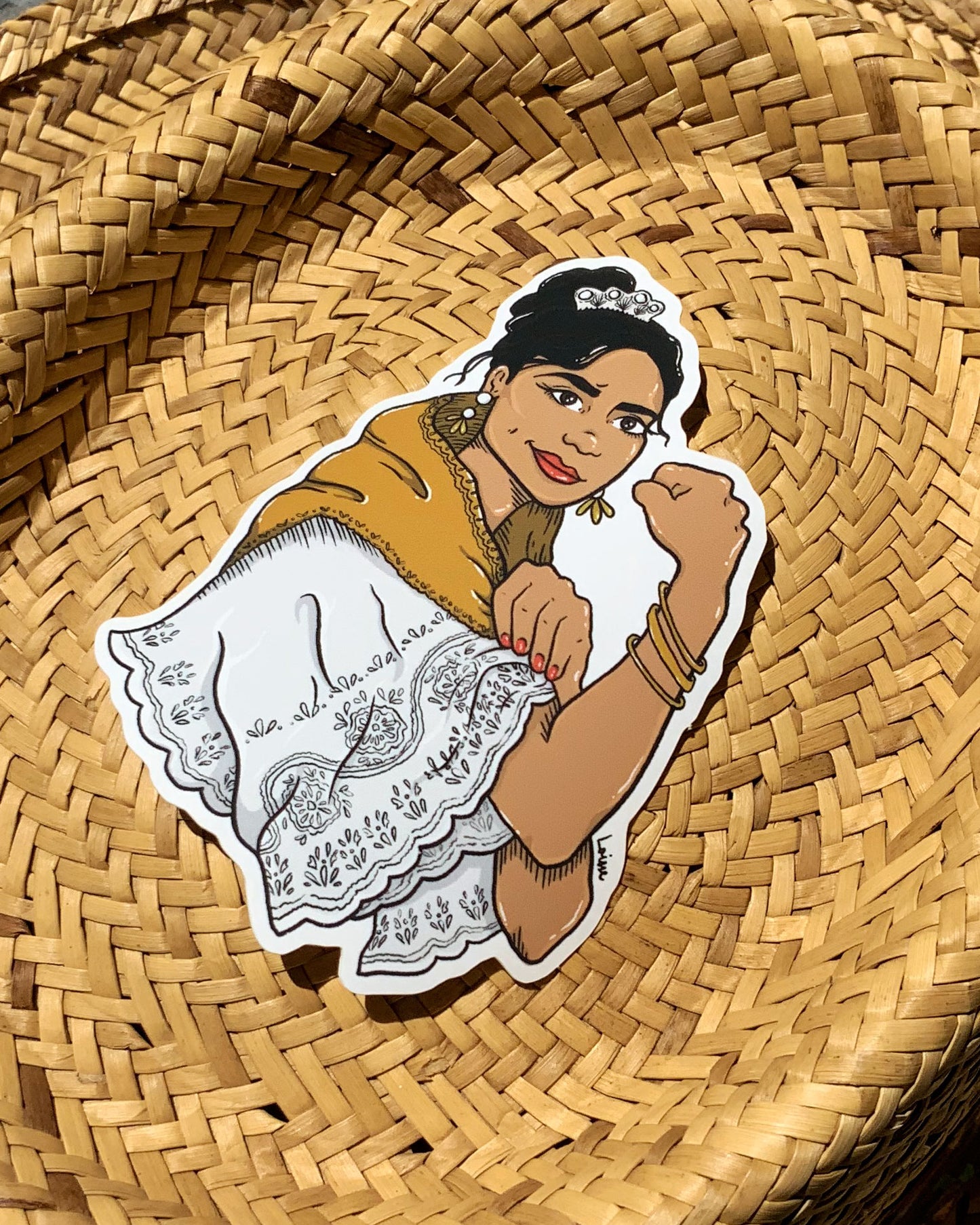 "Strong Filipina" Vinyl Sticker