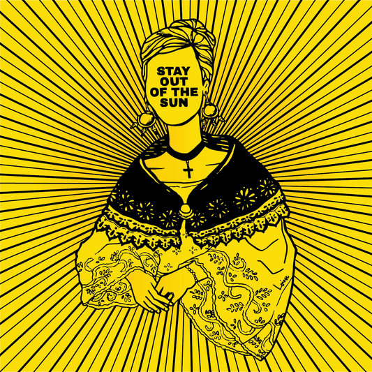 "Stay out of the Sun" Sticker