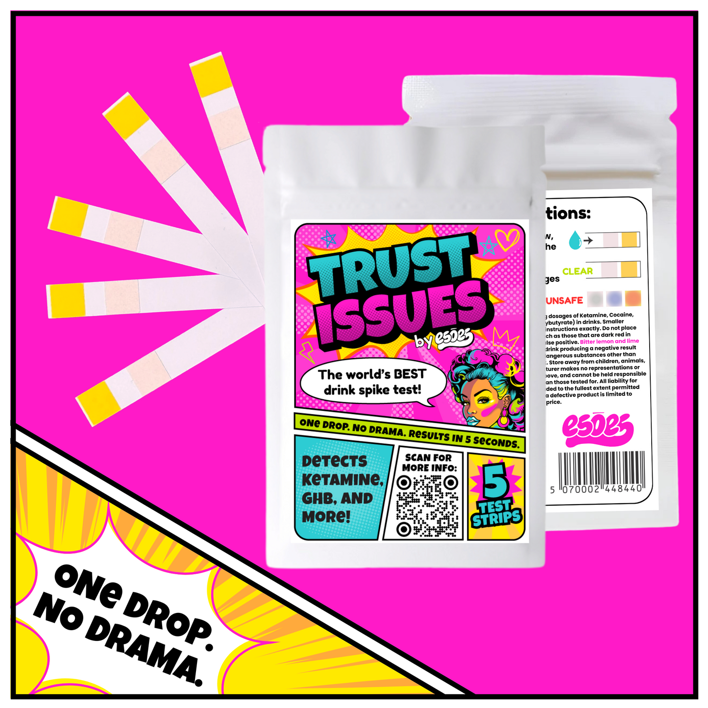 Trust Issues by Esoes Test Strips (5 Pack)