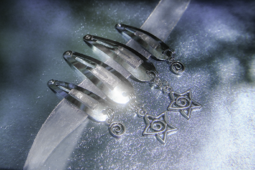 Star Swirl Hair Clips