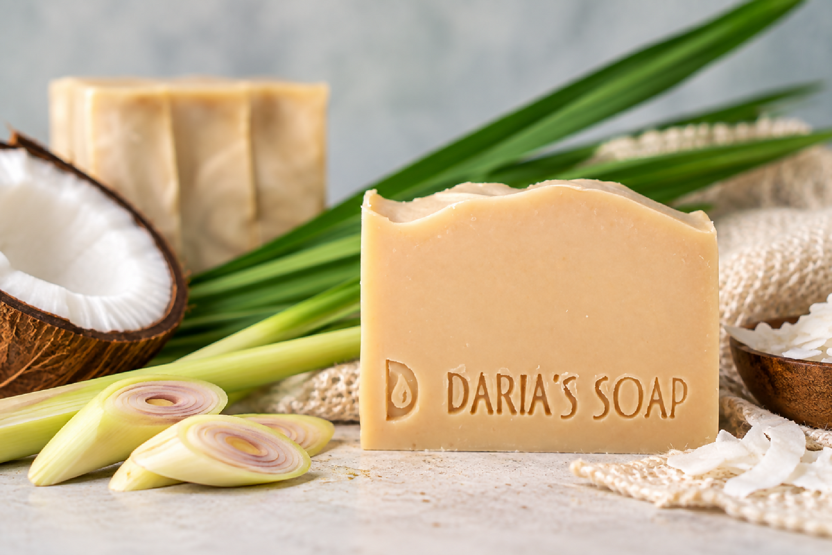 Coconut Milk & Lemongrass Soap