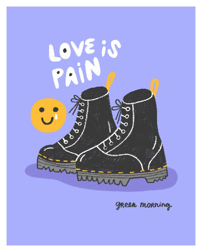 Love is Pain print