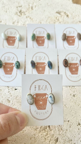 Fika studs earrings