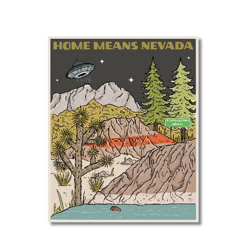 Home Means NV Vinyl Sticker