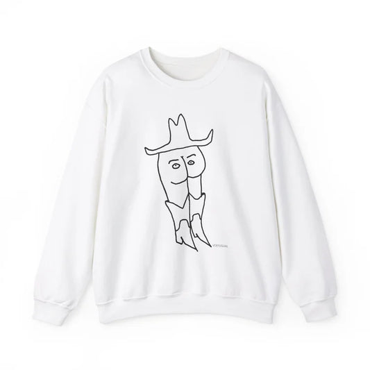 Cowboy butt crewneck sweatshirt