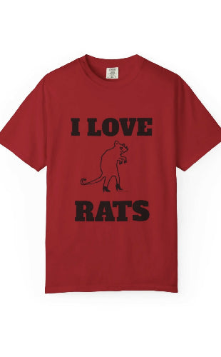 I love rats tee