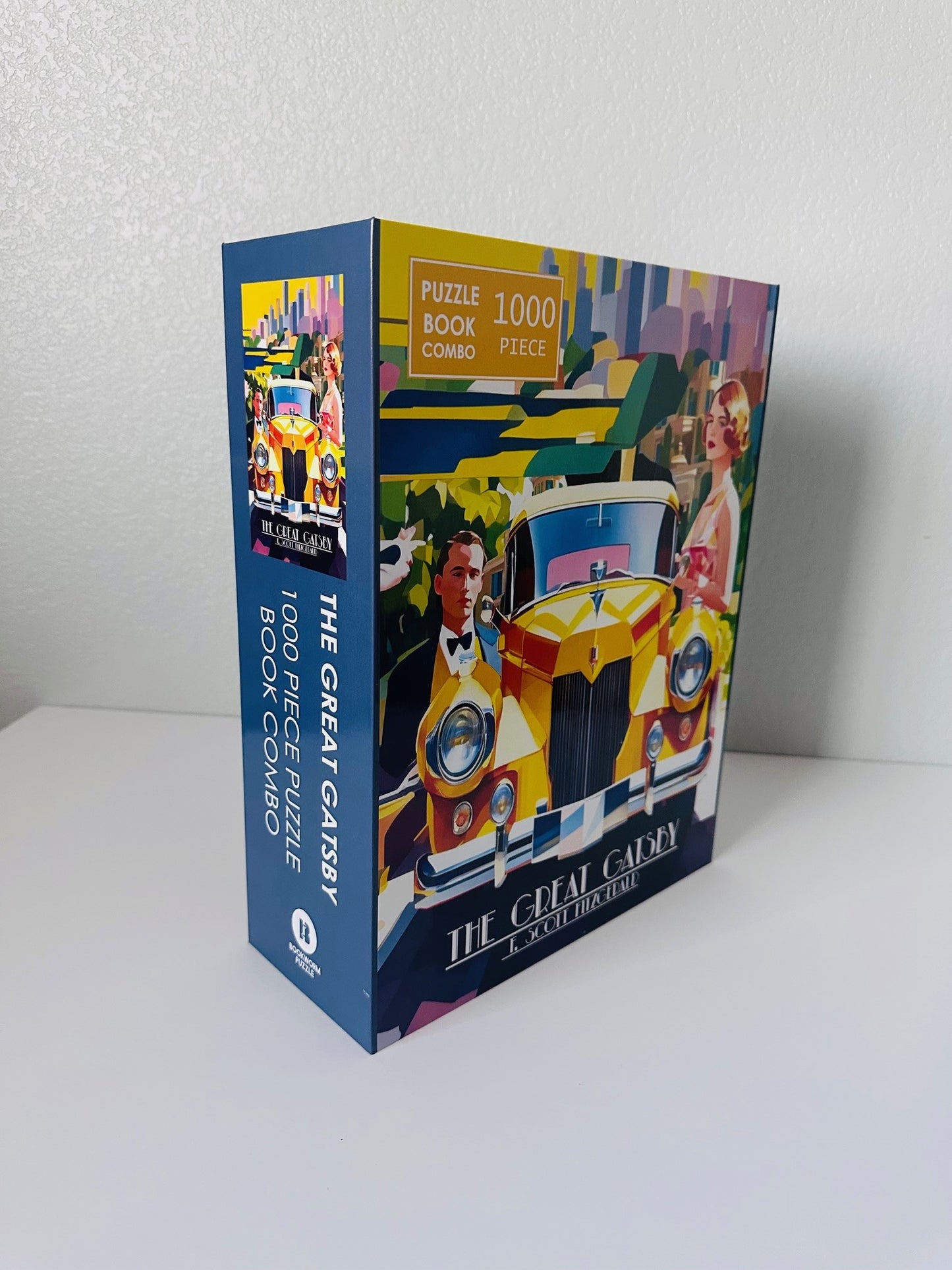 The Great Gatsby 1000 piece jigsaw puzzle book combo