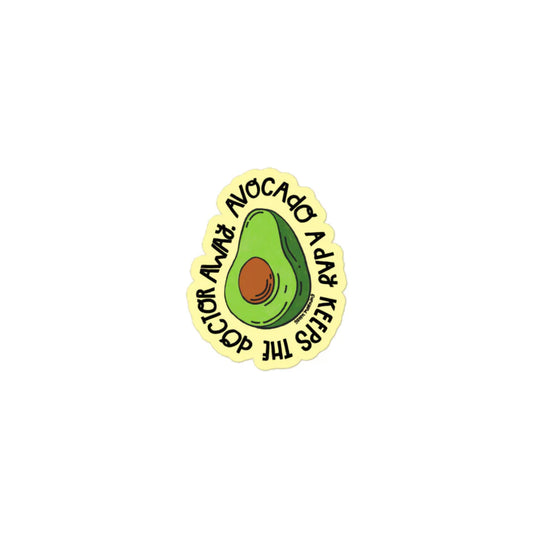 Avocado A Day sticker