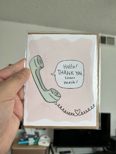 Thank You Greeting Card