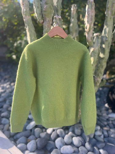 Vintage Keiki Green Wool Turtle Neck