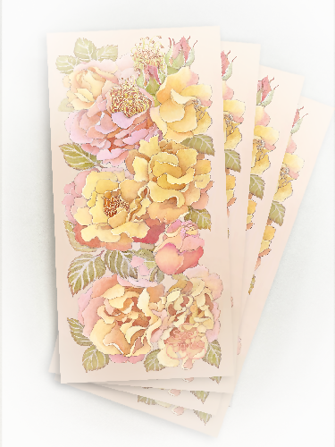 Radiant Rose - Art Print (8"W x16"H)
