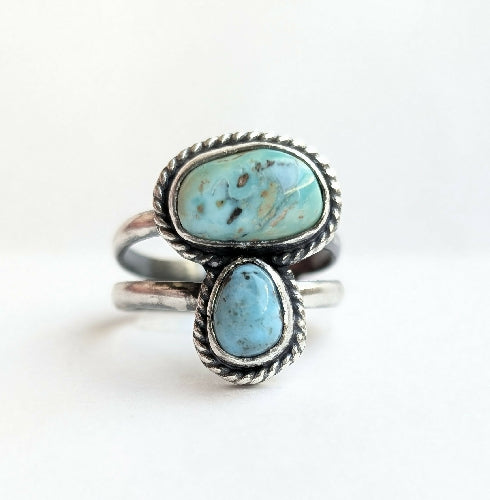 Turquoise Mushroom Ring, Size 5