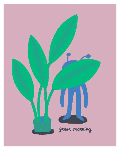 Hiding alien print