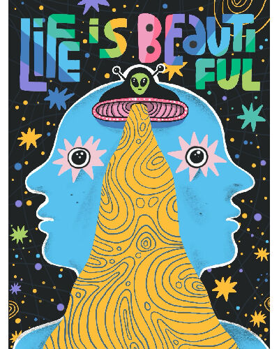 8x10 Life Is Beautiful Print