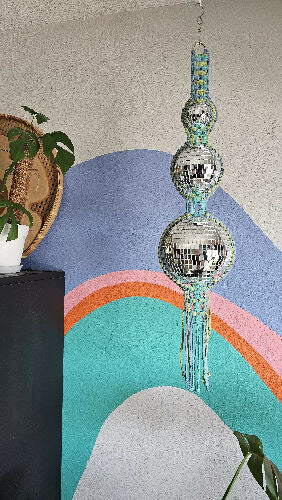 3 Tier Disco Hanger - Blue/Green