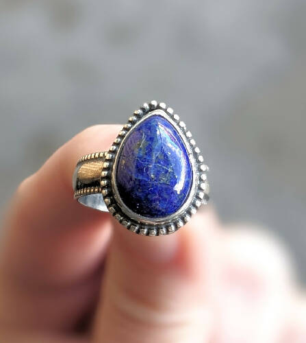 Lapis Lazuli Size 6 Ring