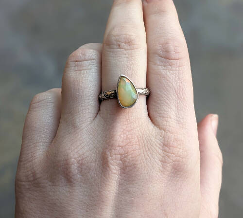 Opal Ring Size 7