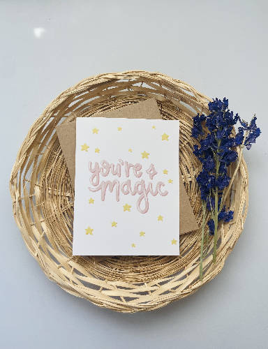 You're Magic Greeting Card