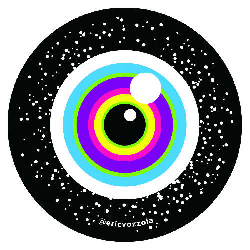 "Cosmic Eye" Sticker