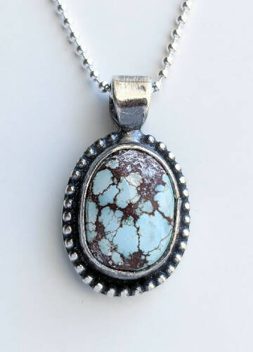 Lavender Turquoise Necklace