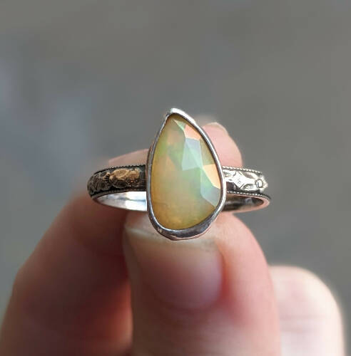 Opal Ring Size 7