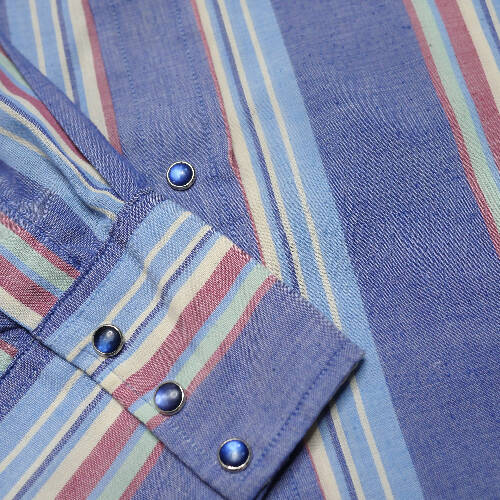 Mesquite Stripped Button Up