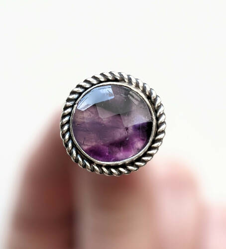 Amethyst Ring Size 7.5
