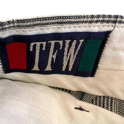 Vintage FTW Plaid Trouser Pant