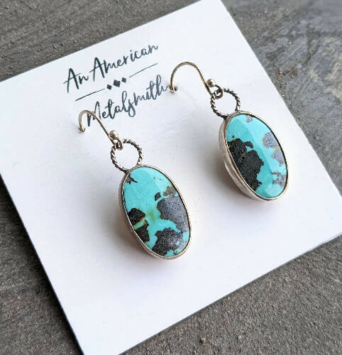 Turquoise Gemstone Earrings