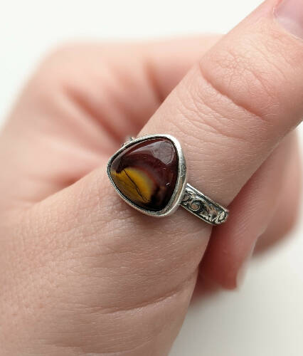 Mookaite Ring Size 9