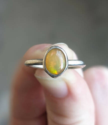 Opal Ring Size 6.5