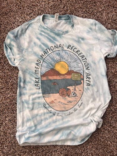 Lake Mead Tee - Tie Dyed