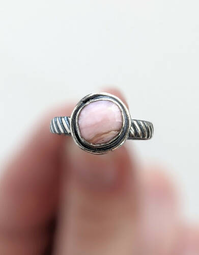 Pink Opal Ring Size 9